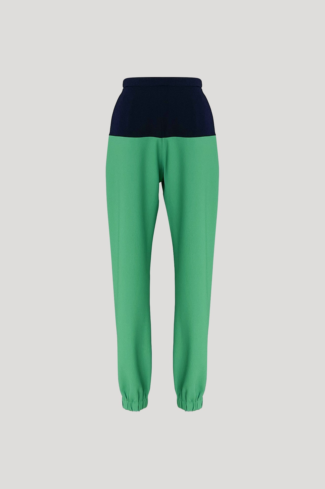 CADENCE Pants in Dark Blue/Goblin Green