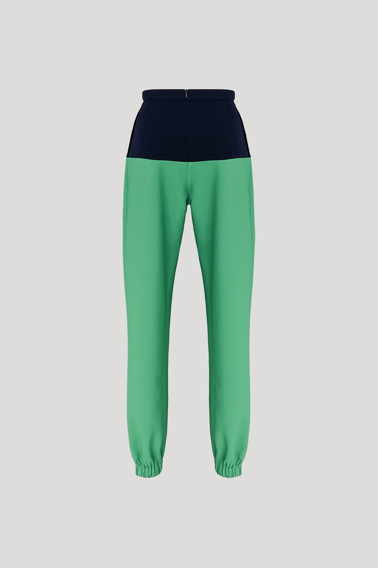 CADENCE Pants in Dark Blue/Goblin Green