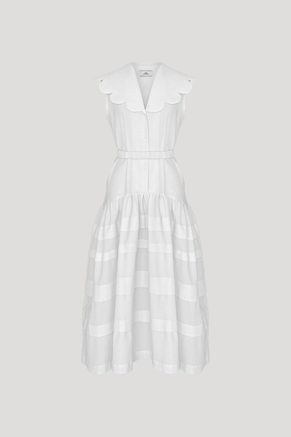 NUANCE Dress in White