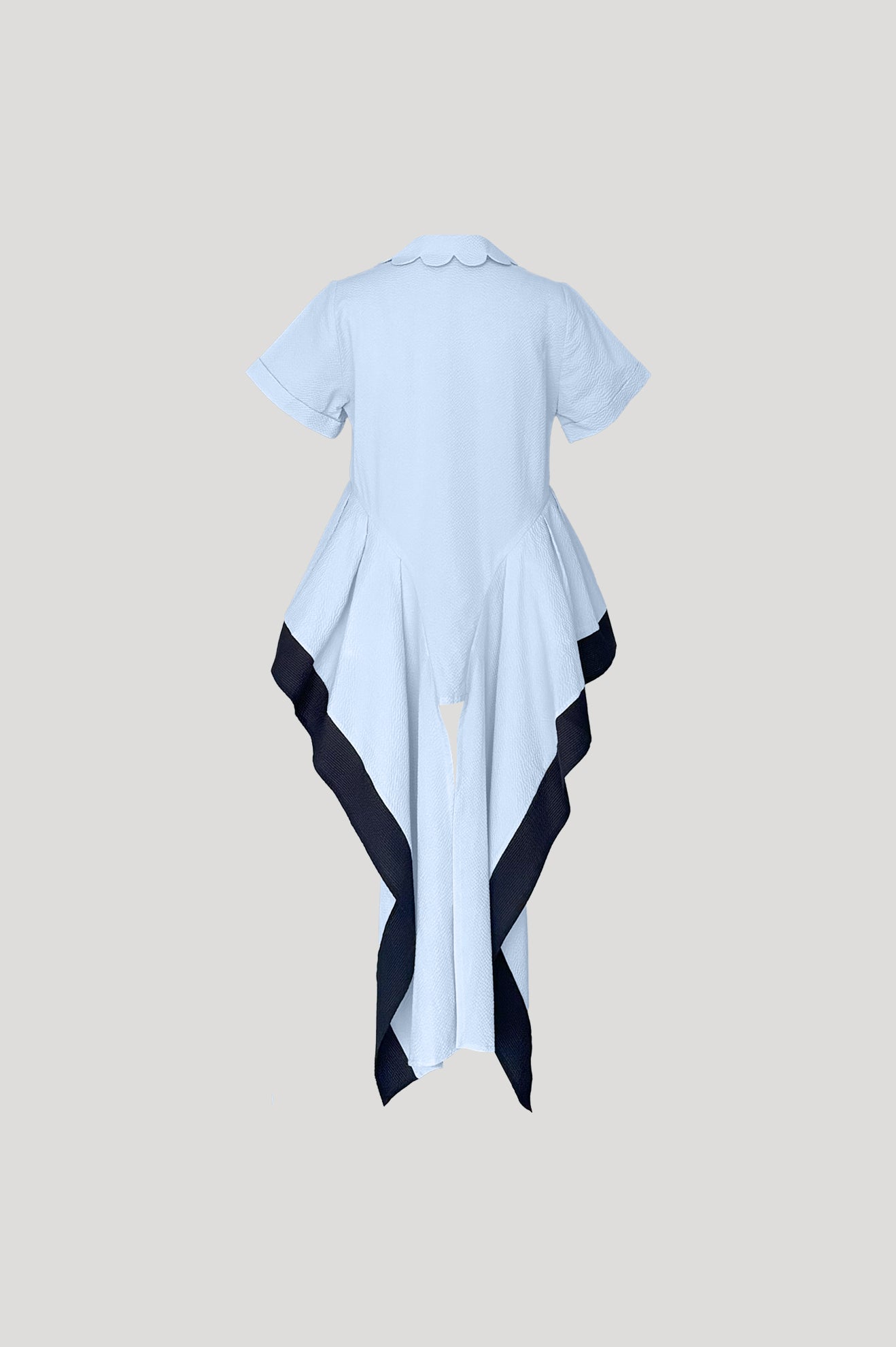 OARFISH Top in Blizzard Blue/Dark Blue