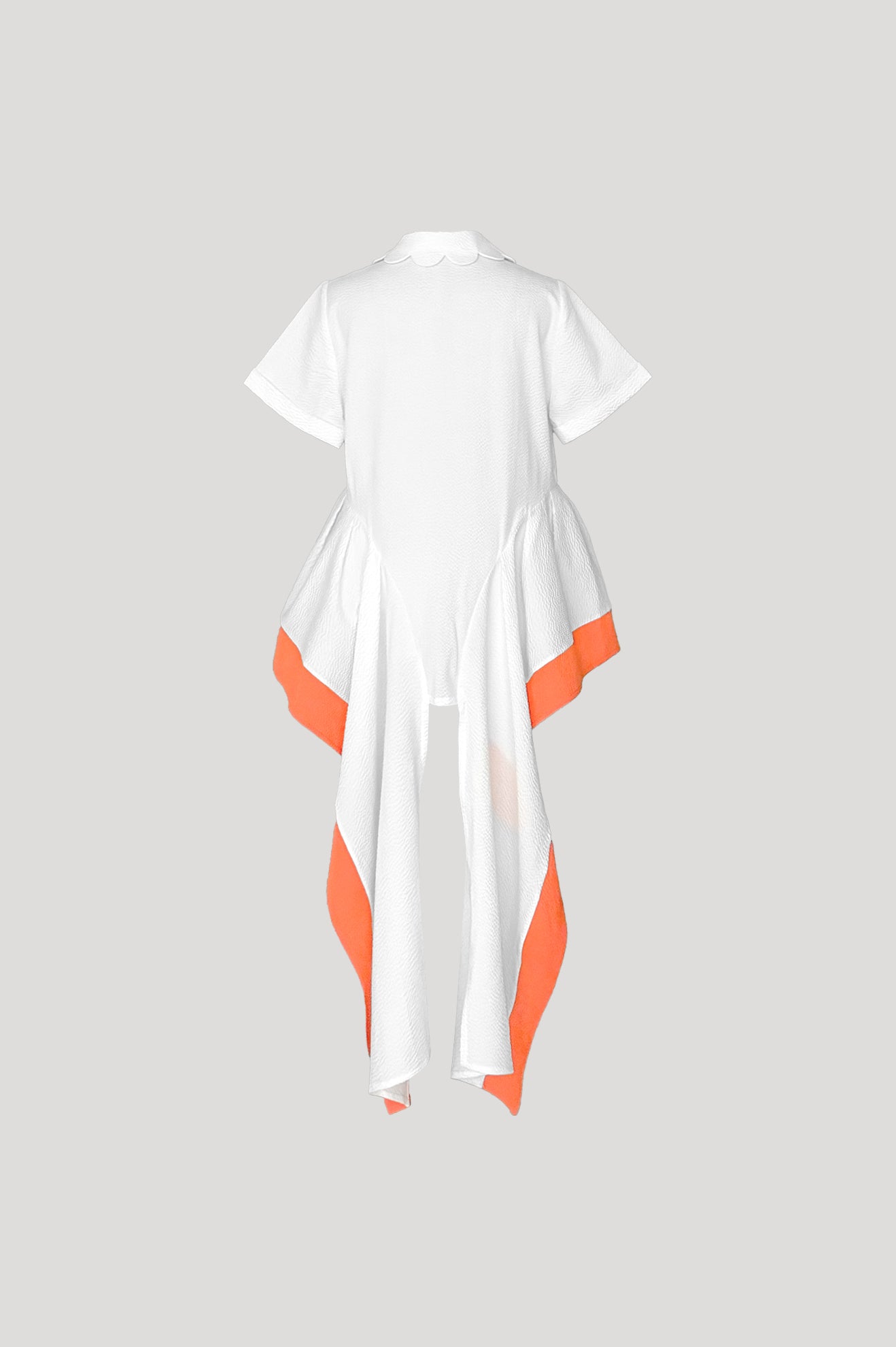 OARFISH Top in White/Orange