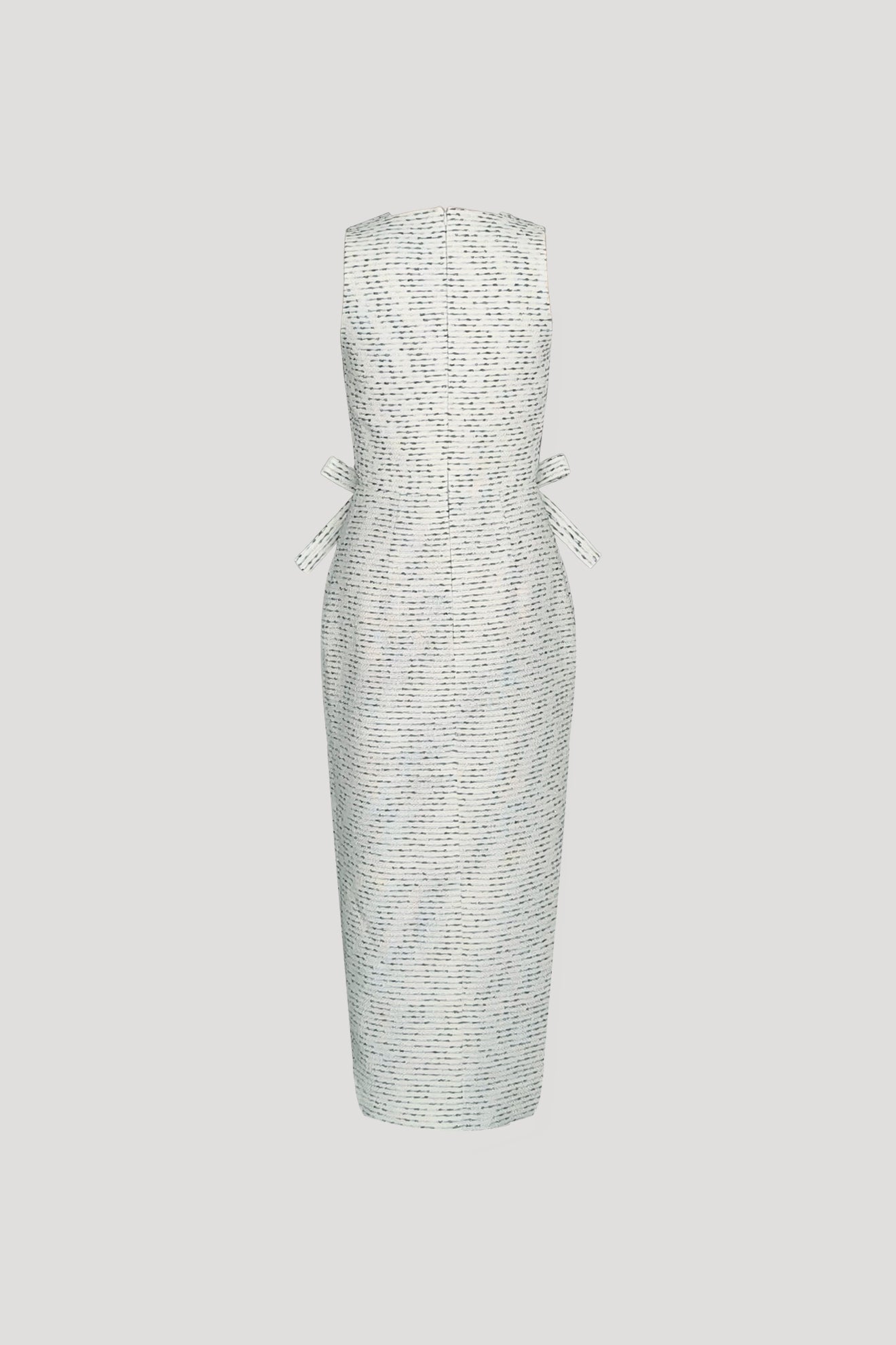 OCCIPUT Dress in Powder White