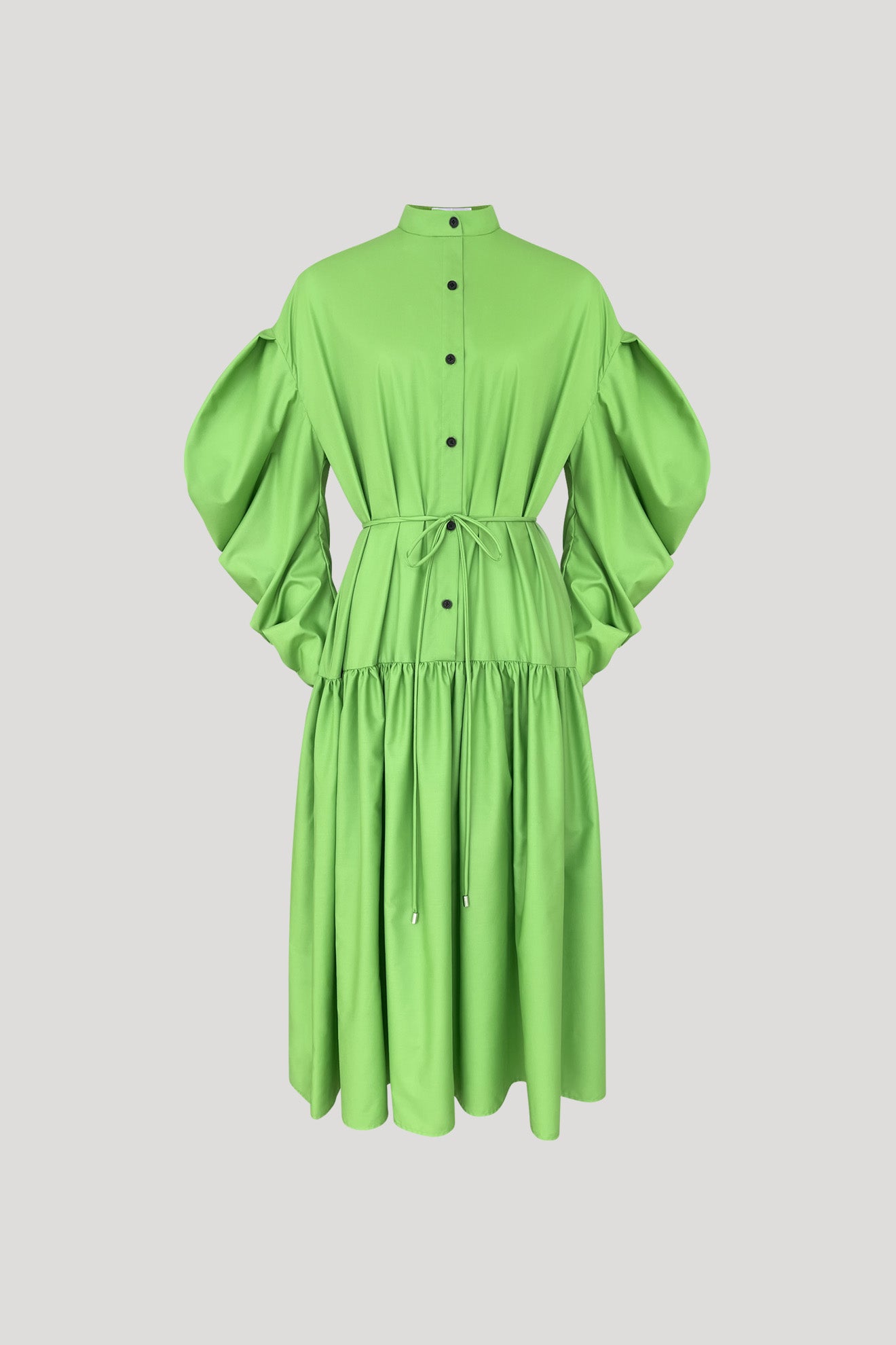 ORACULUM Dress in Forest Green