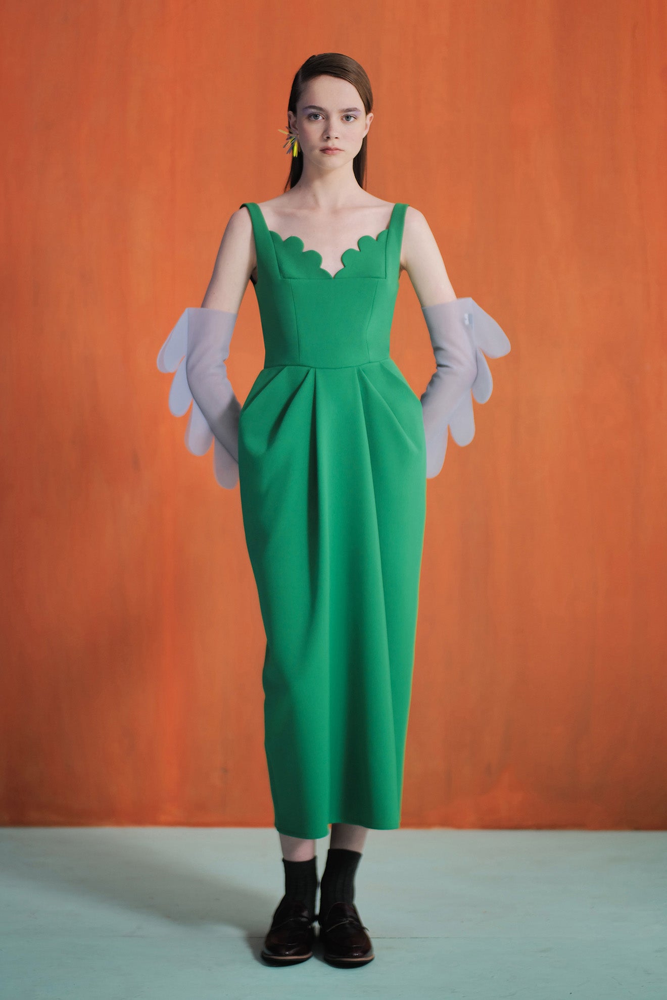 ORCHESTRA Dress in Fern Green