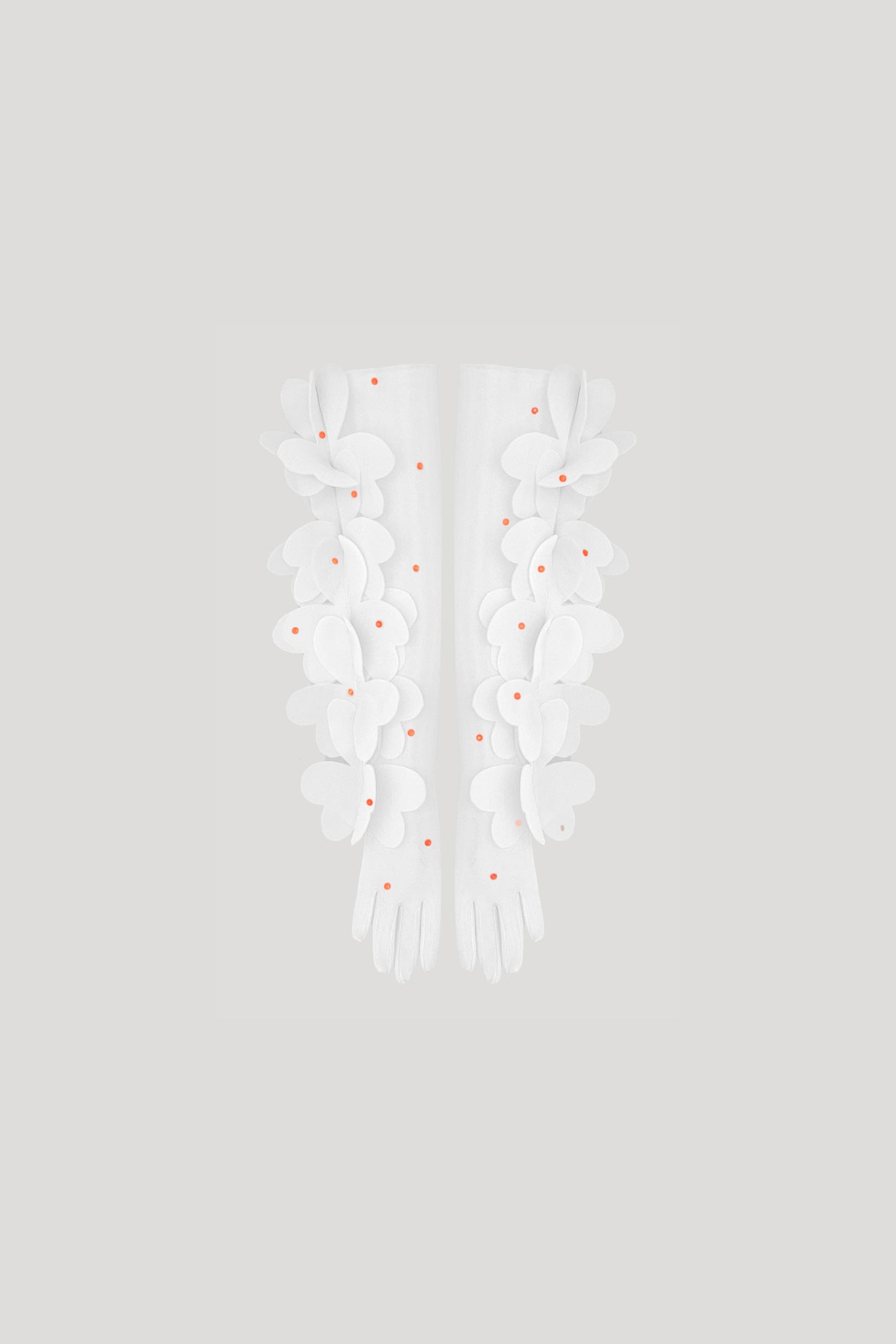 ODORI Gloves in White