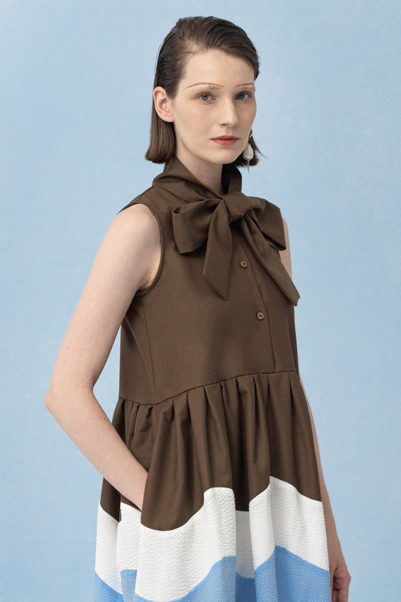 PARAPROCT Dress in Brown