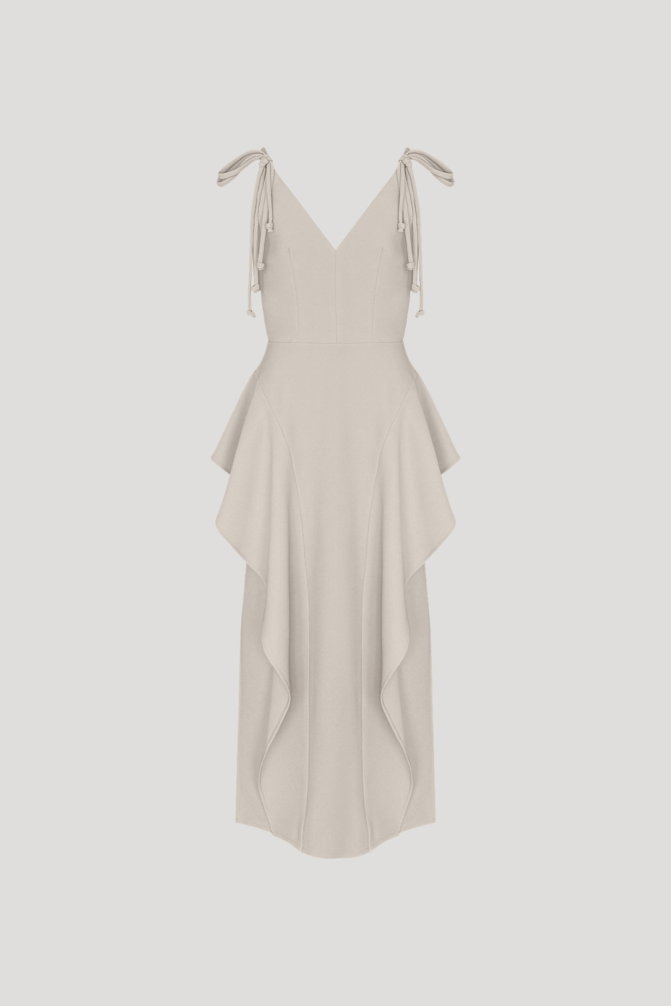 PASDEBOURREE Dress in Ecru White