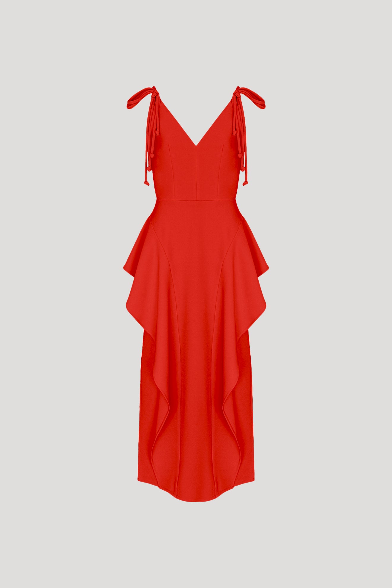 PASDEBOURREE Dress in Scarlett Red