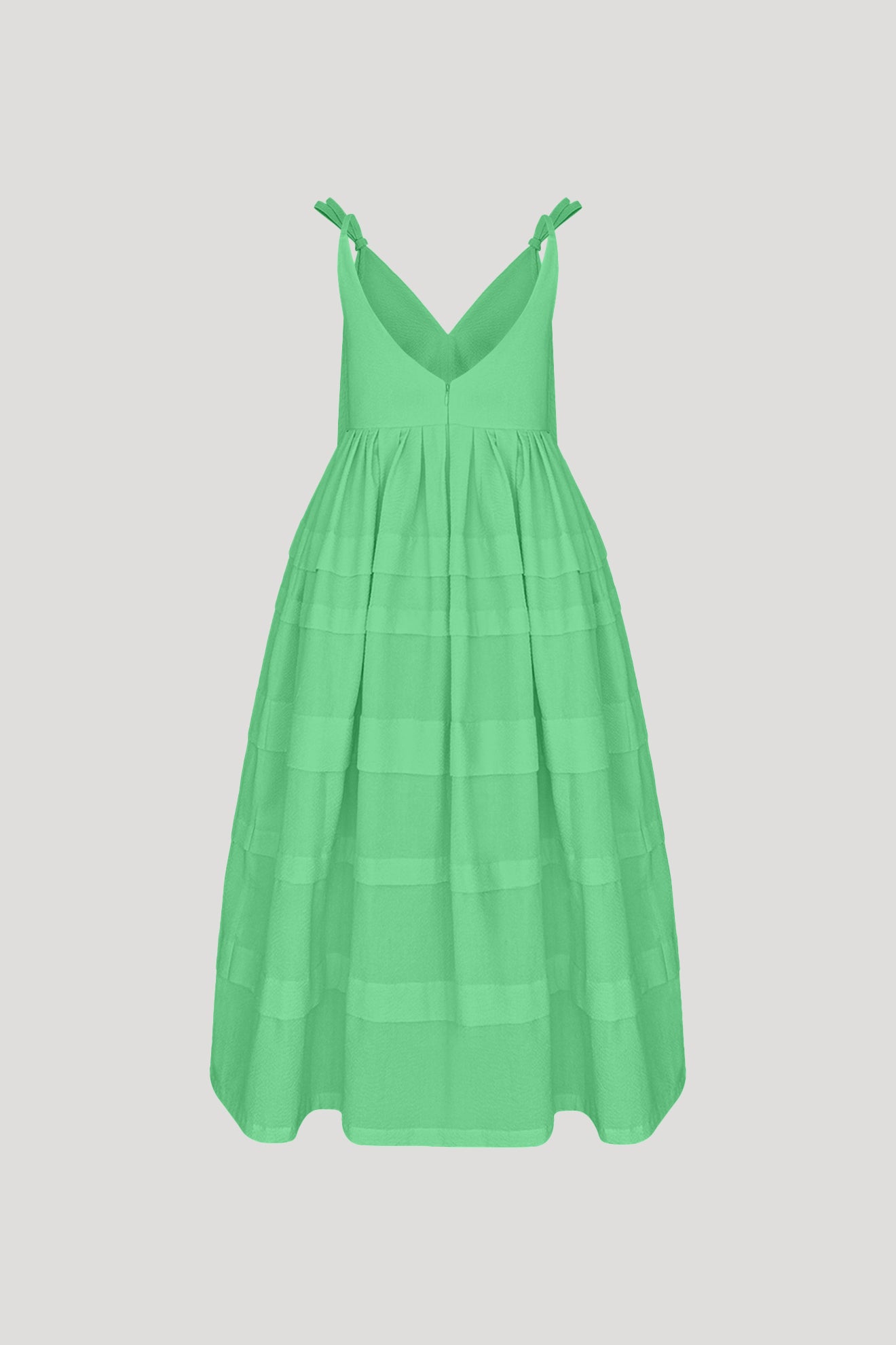 PASDECHAT Dress in Fern Green
