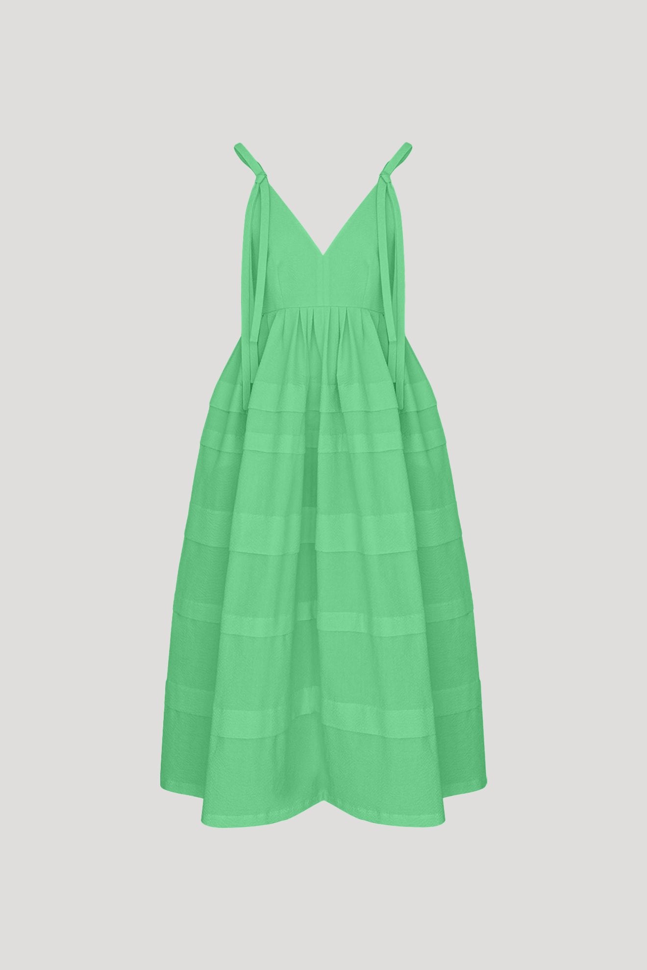 PASDECHAT Dress in Fern Green