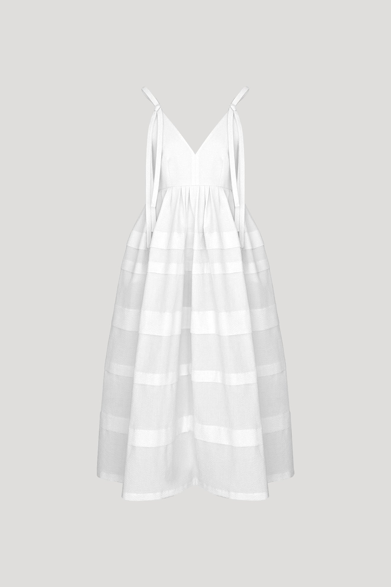 PASDECHAT Dress in White