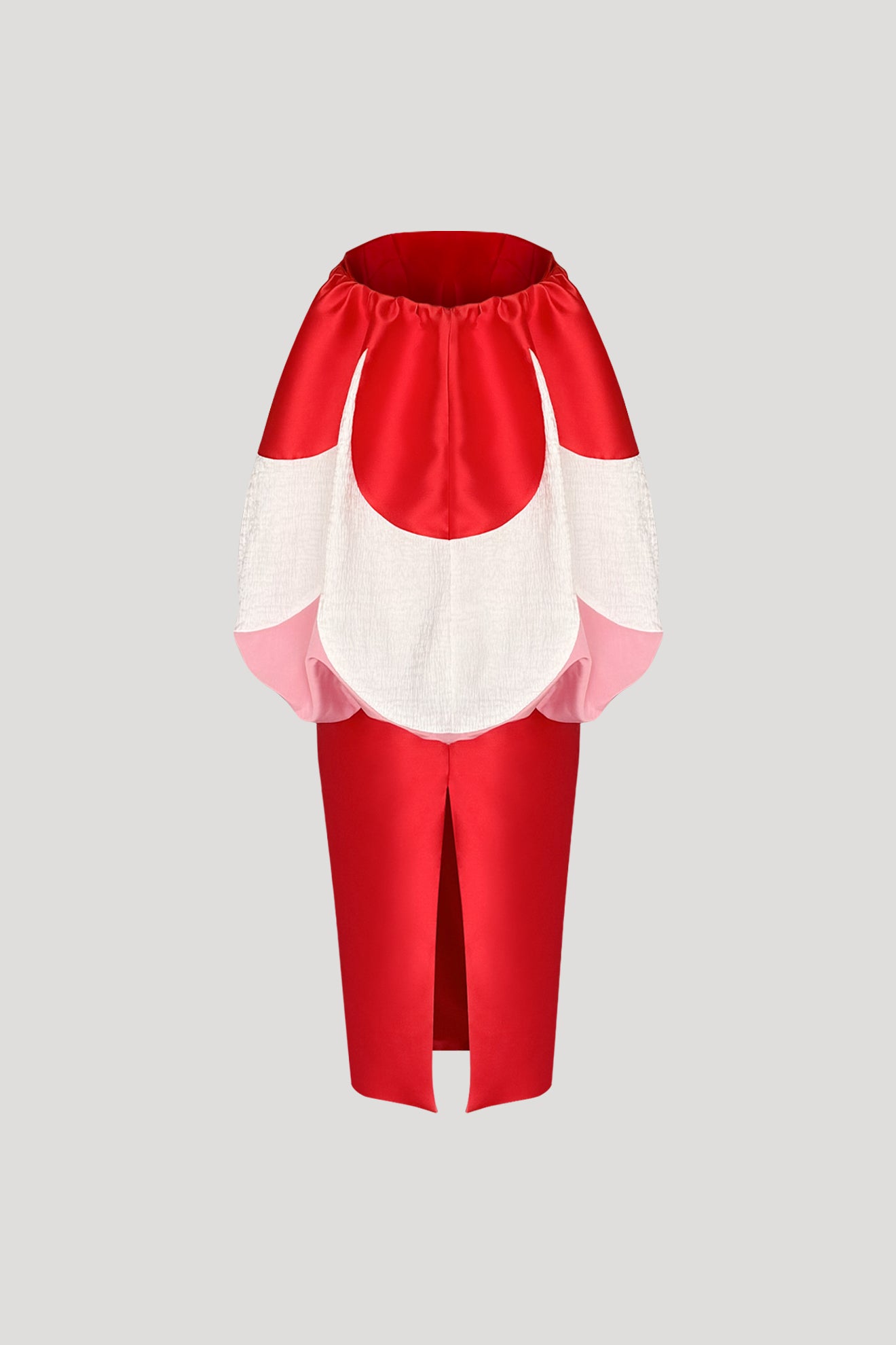 PASDEDEUX Dress in Sangria Red