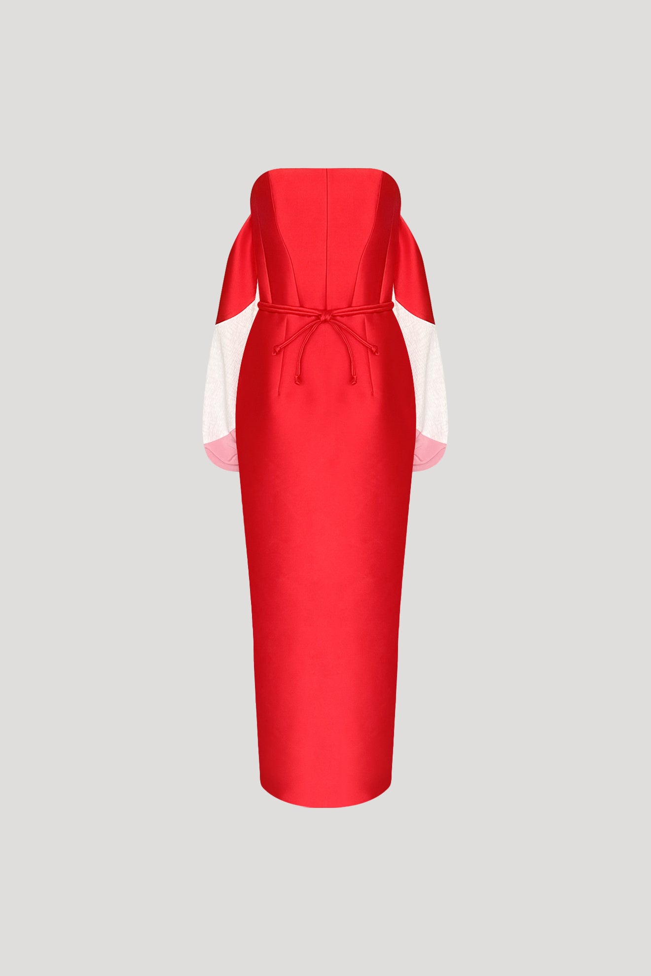 PASDEDEUX Dress in Sangria Red