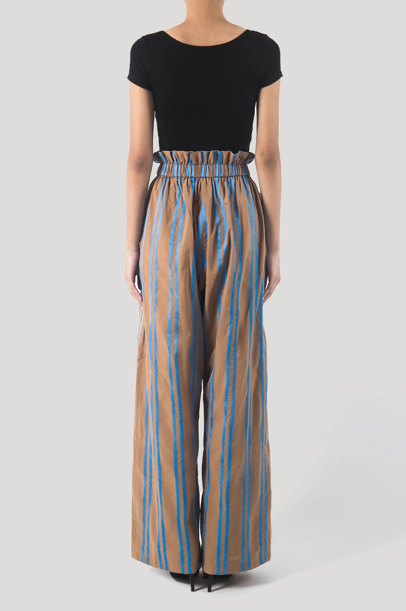 DIEGO Pants in Sky Blue Stripes