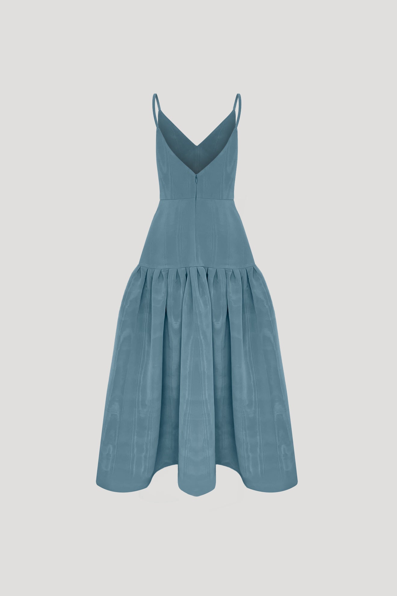 PHARATE Dress in Mineral Green