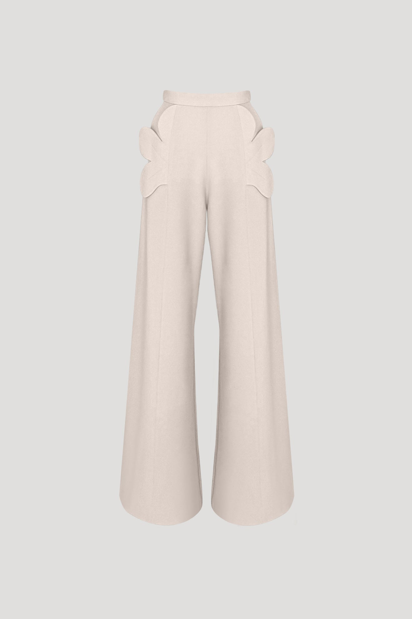 PHARYNX Pants in Ecru White