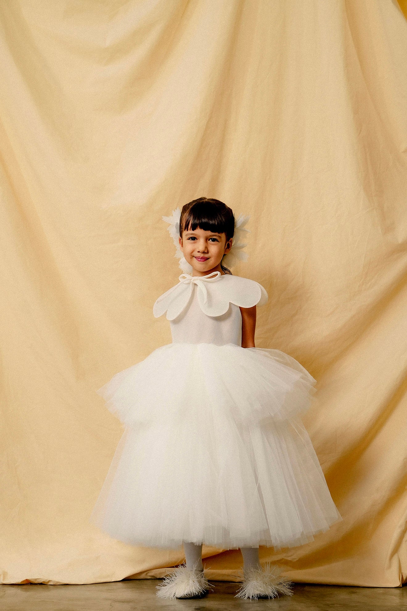 BANQUET Dress in White