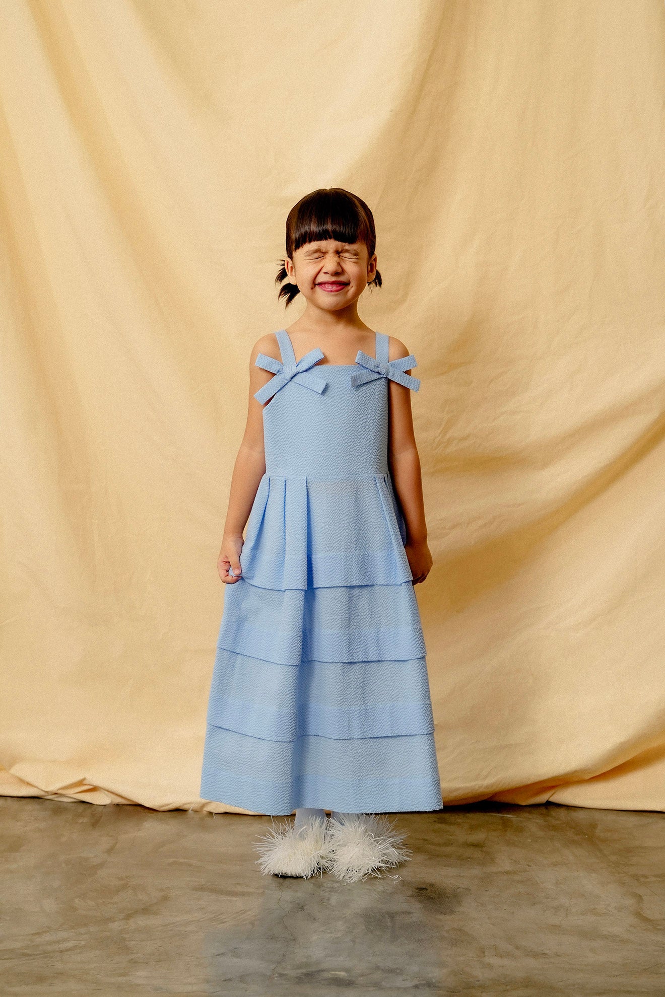 PALOOZA Dress in Blizzard Blue