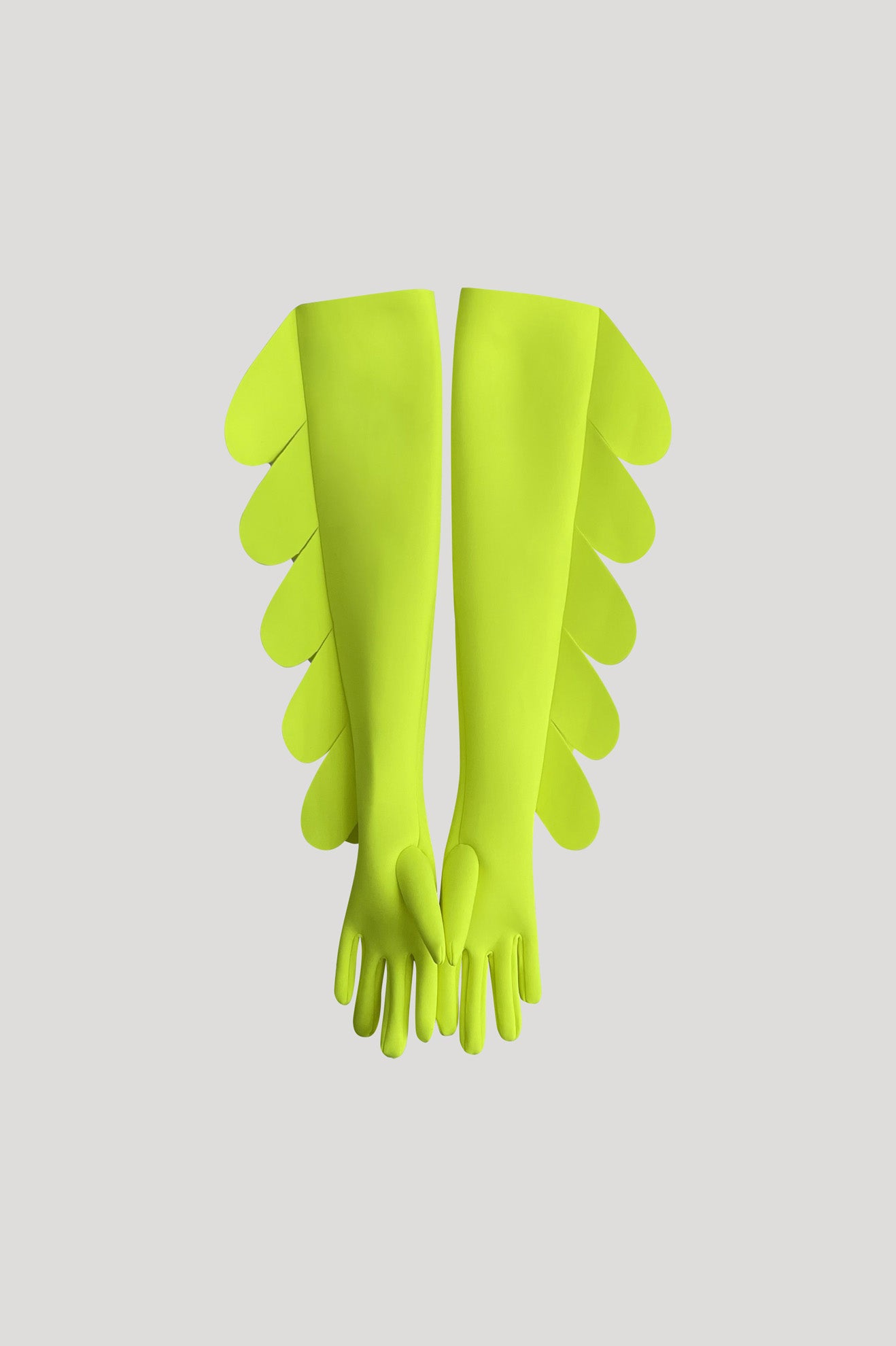 PITCH Gloves in Neon Yellow