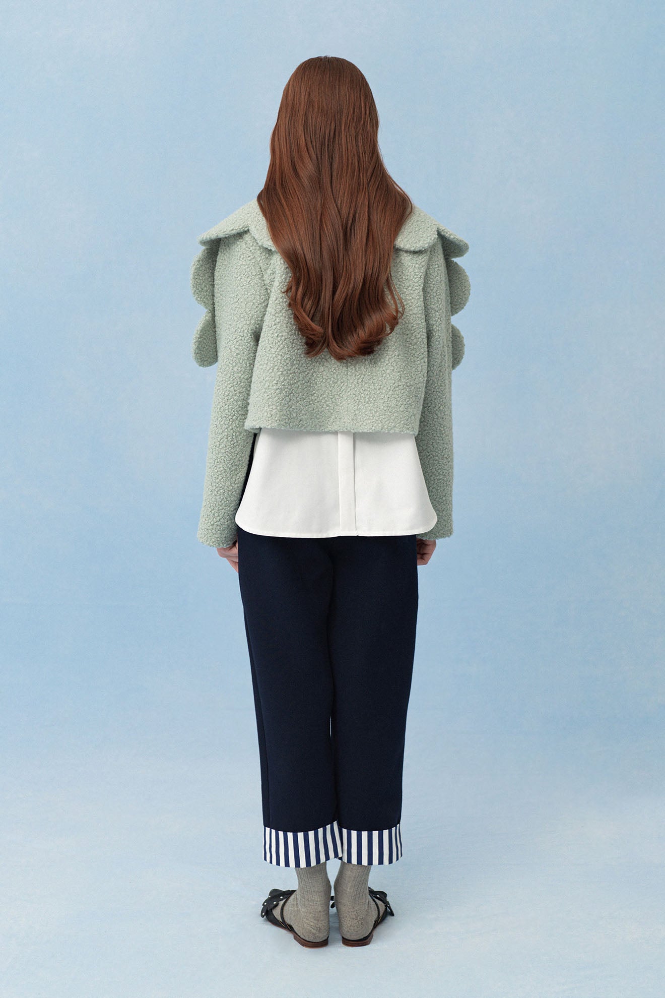 PLEURA Pants in Dark Blue