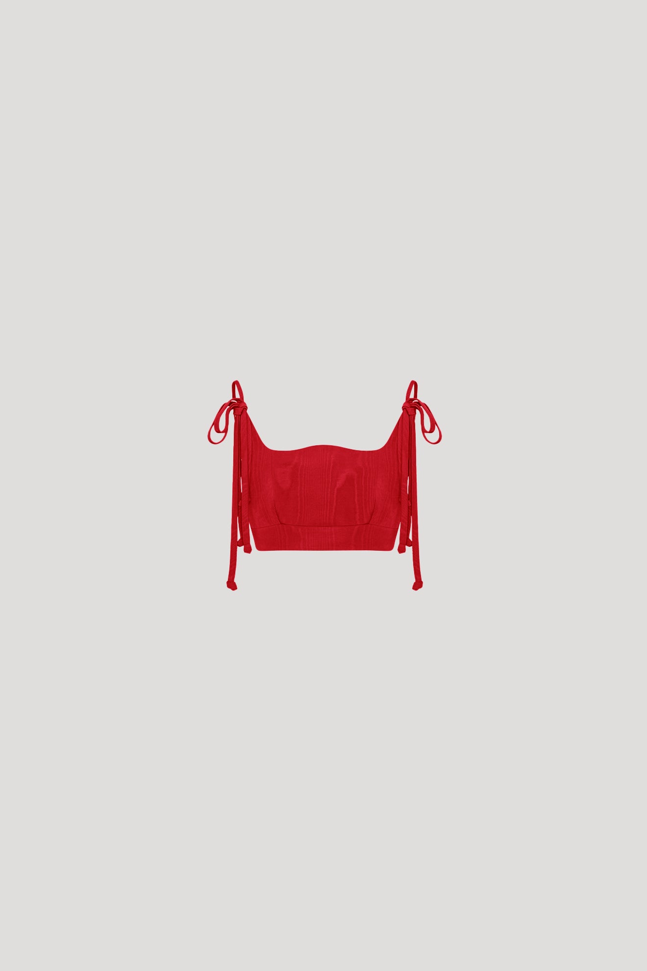 PLIE Bralette in Sangria Red