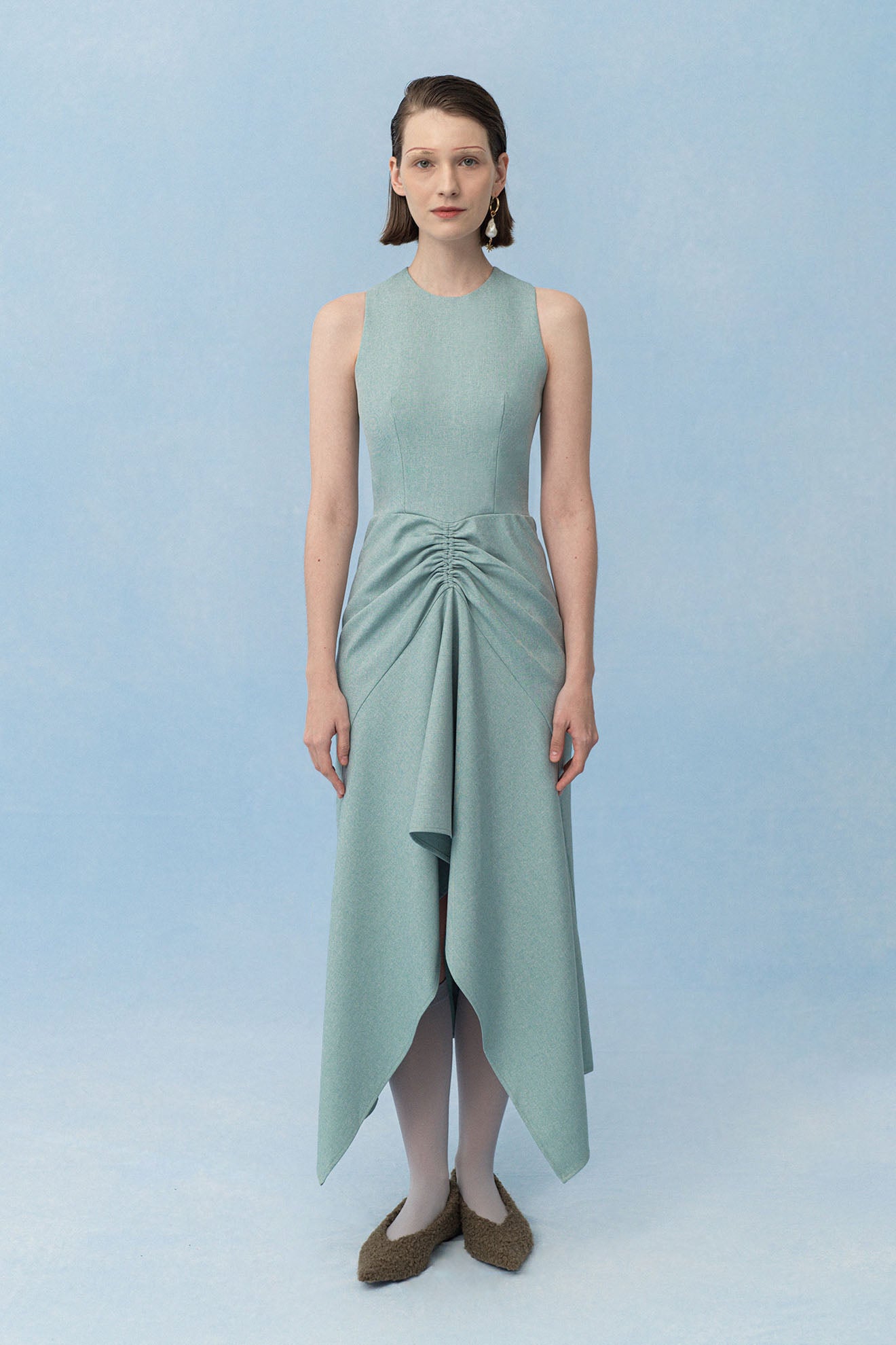 RADIAL Dress in Powder Blue