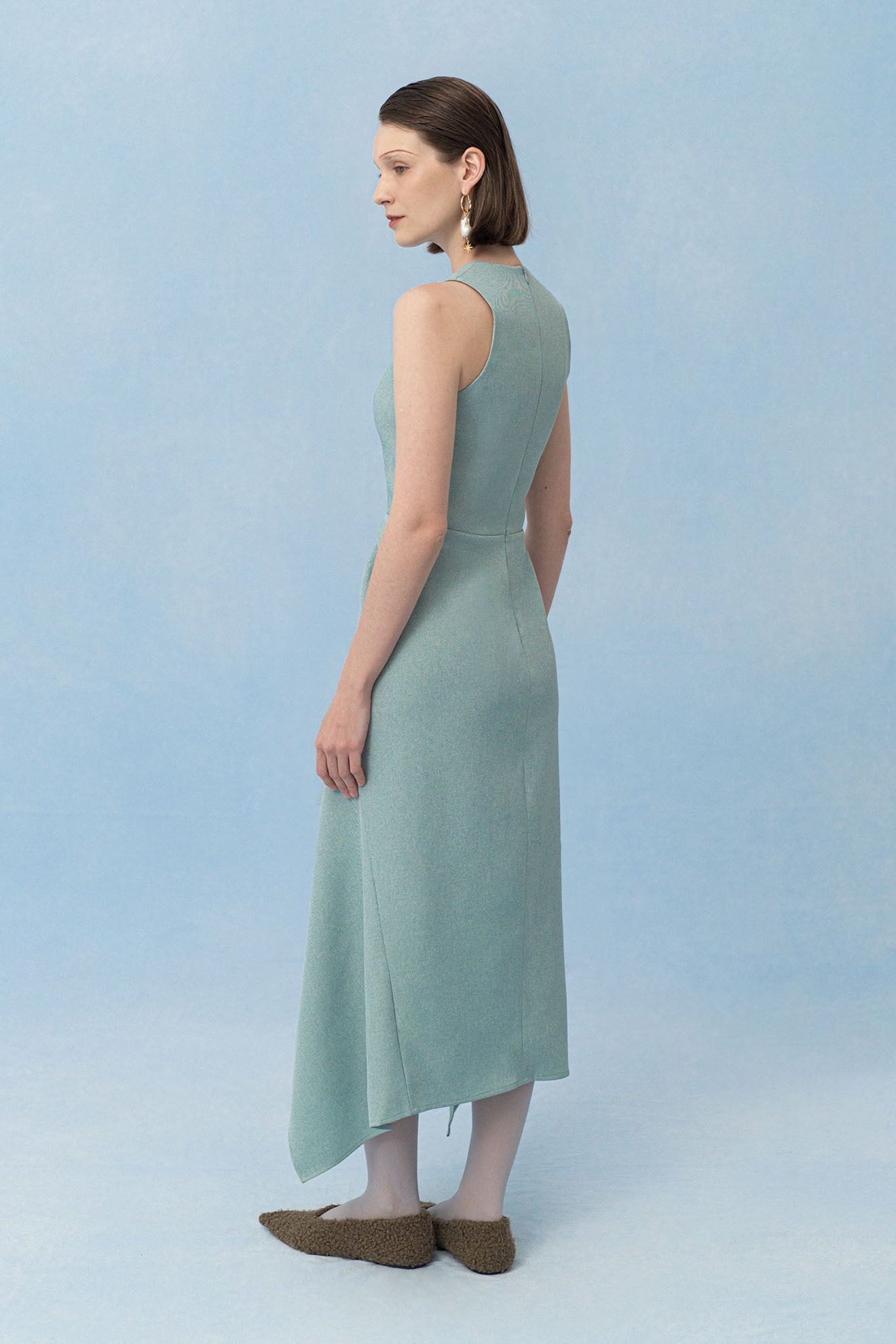 RADIAL Dress in Powder Blue