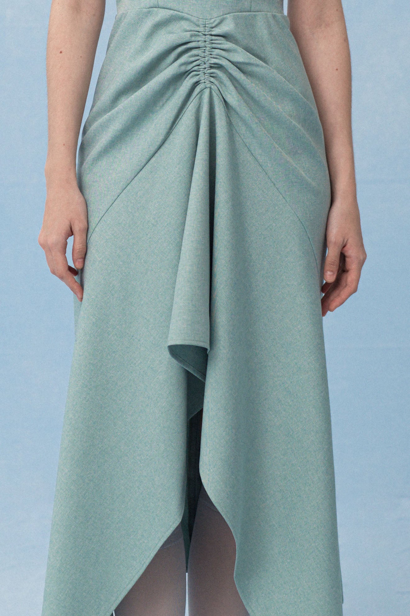 RADIAL Dress in Powder Blue