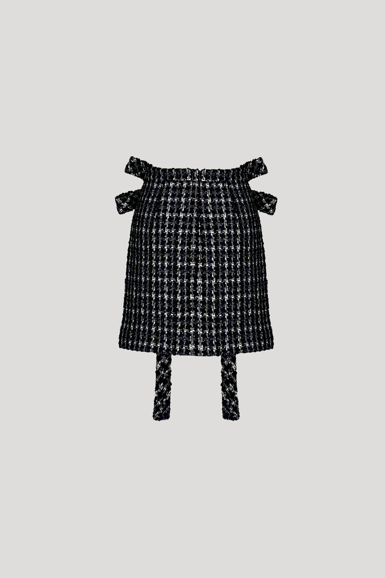 RAZOR Skirt in Pearl Black