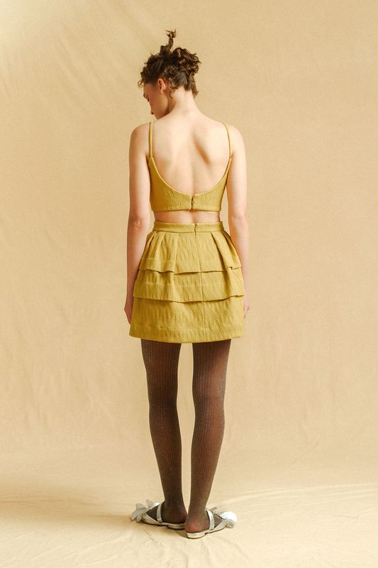 ESPRIT Skirt in Sundance Yellow