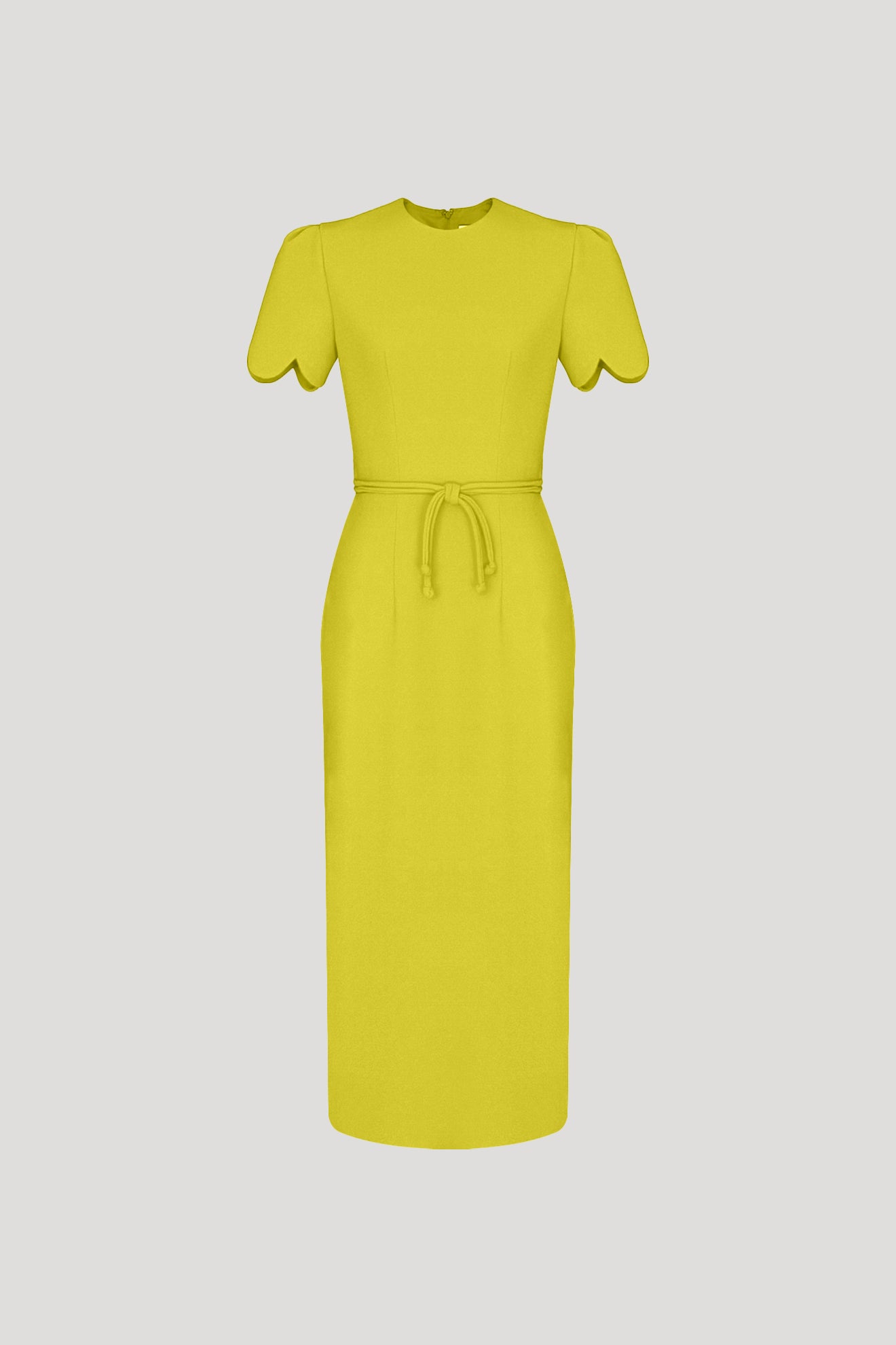 RELEVE Dress in Lime Green