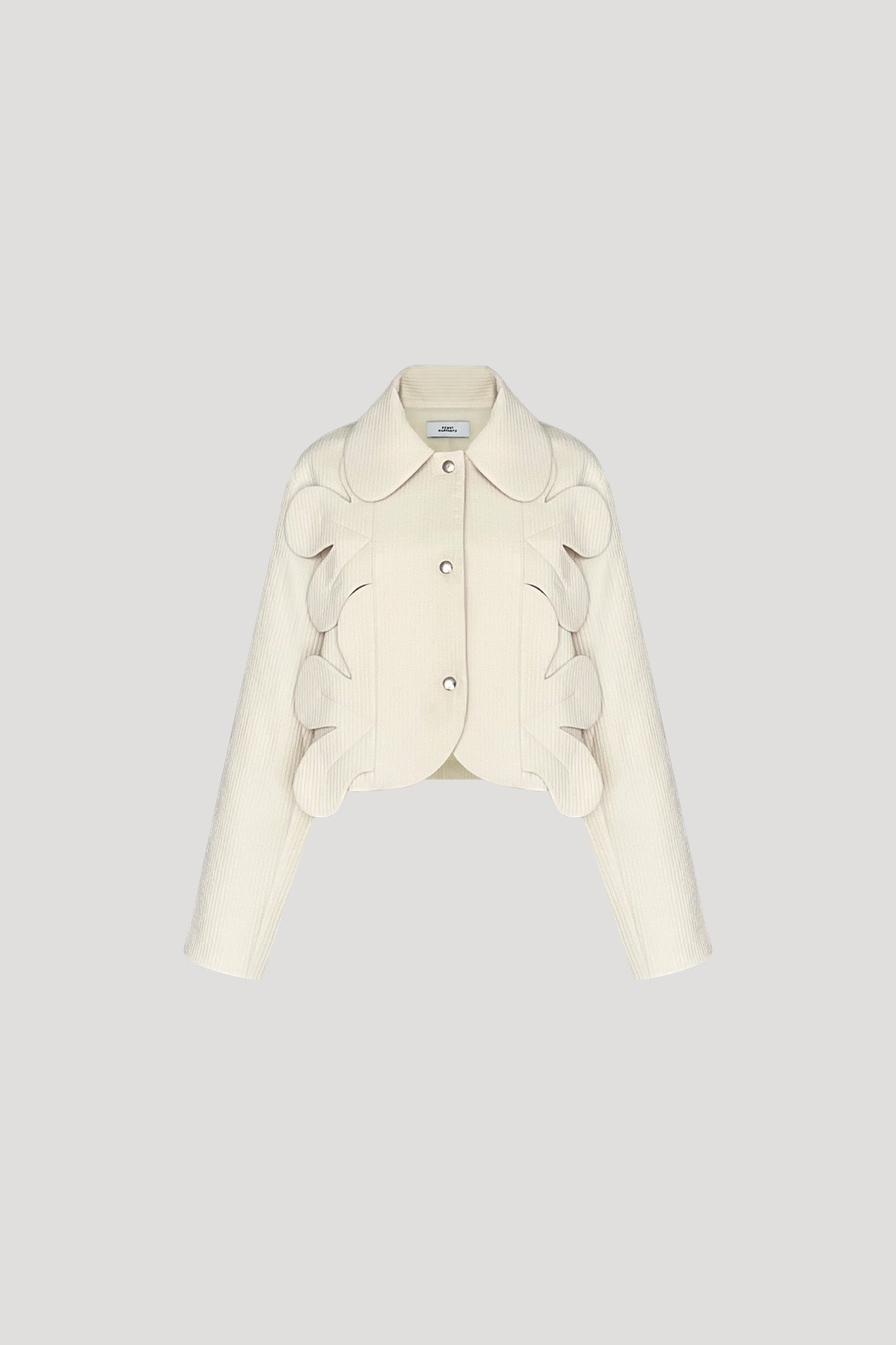 RENGE Jacket in Cream White