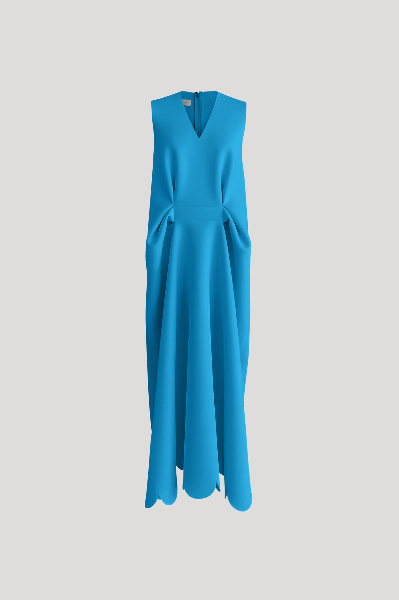 REPRISE Dress in Cyan Blue