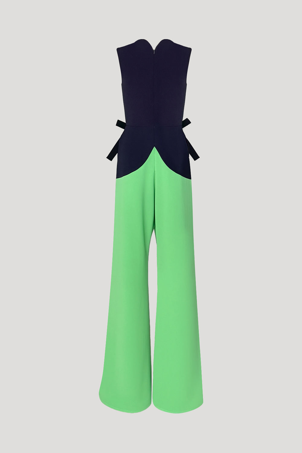 RIDEAU Jumpsuit in Dark Blue/Olivine Green