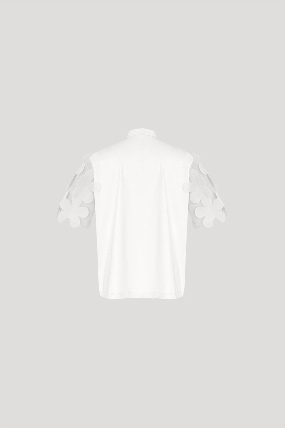 ROI Top in White/White