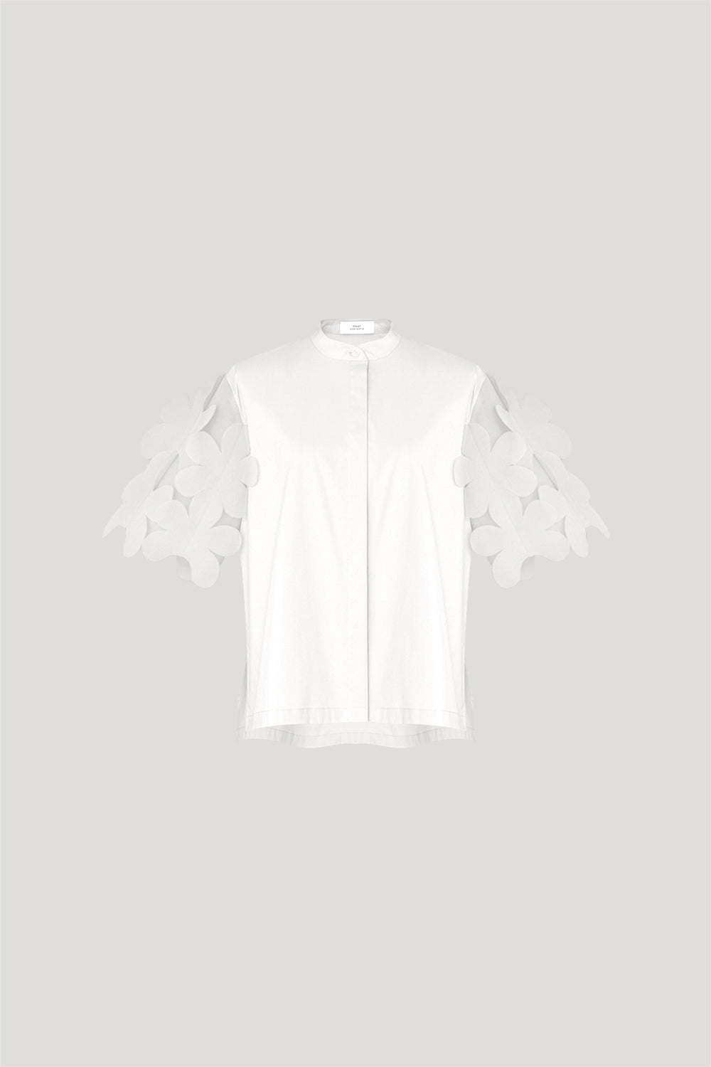 ROI Top in White/White