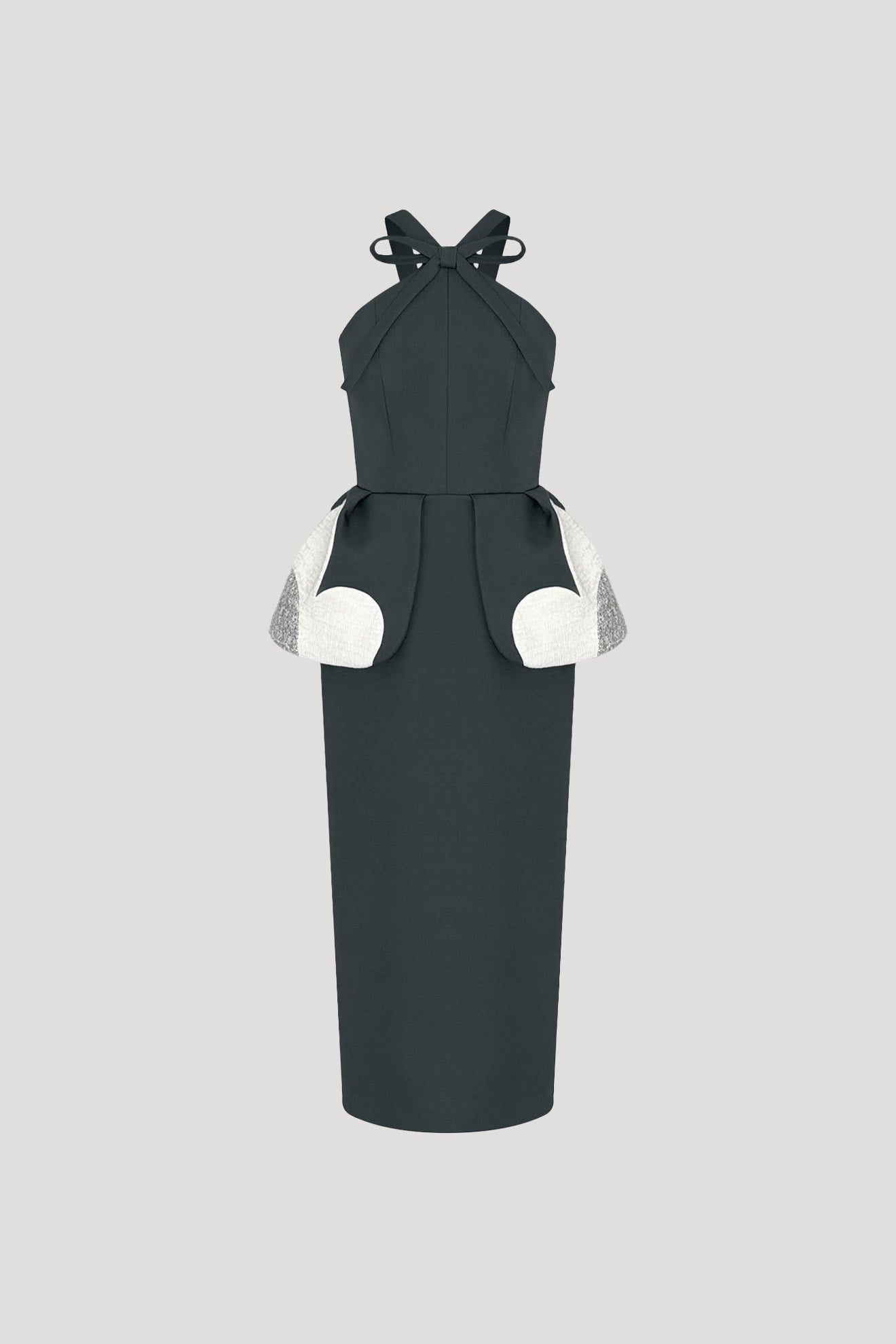 SAKAKI Dress in Pine Green