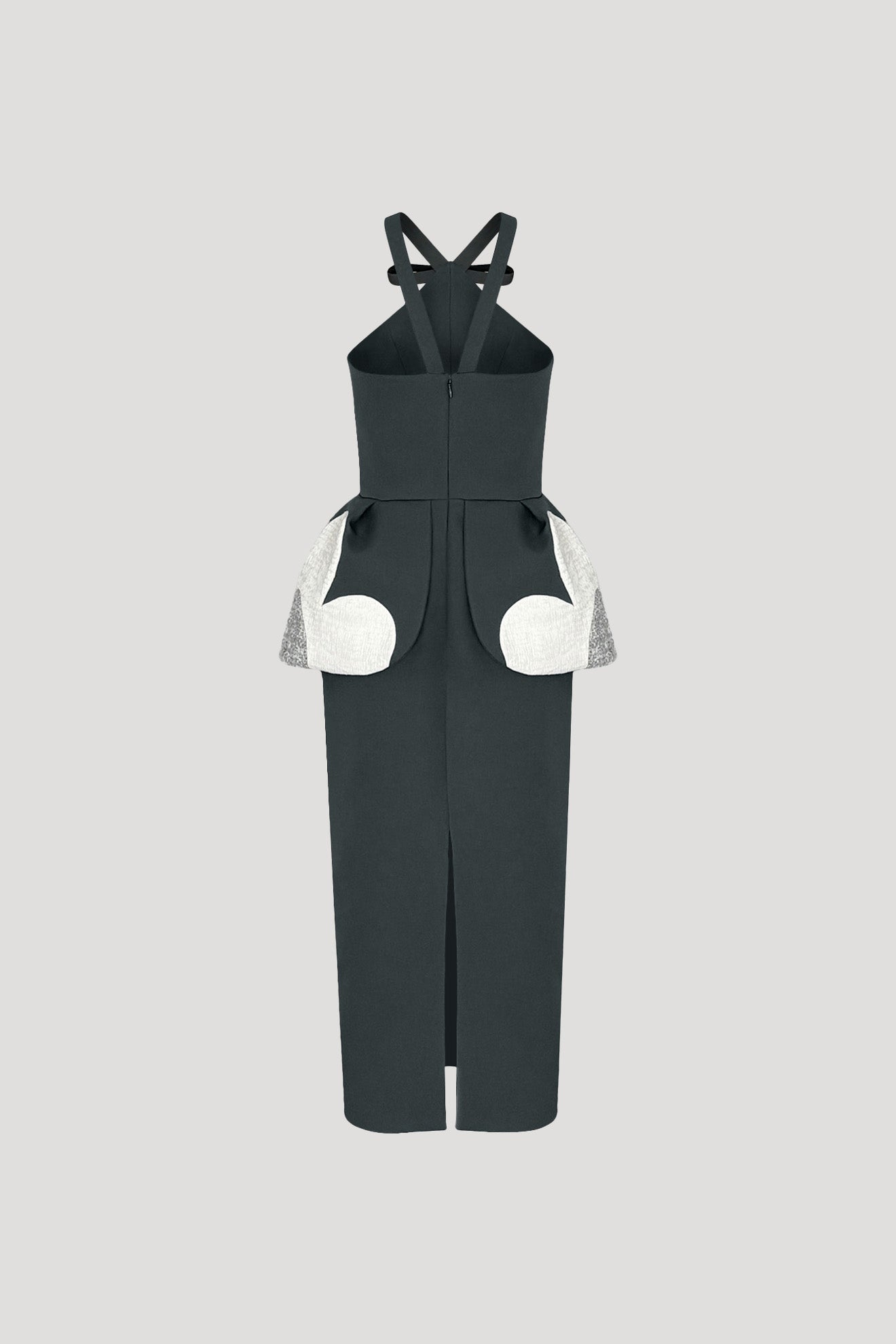 SAKAKI Dress in Pine Green