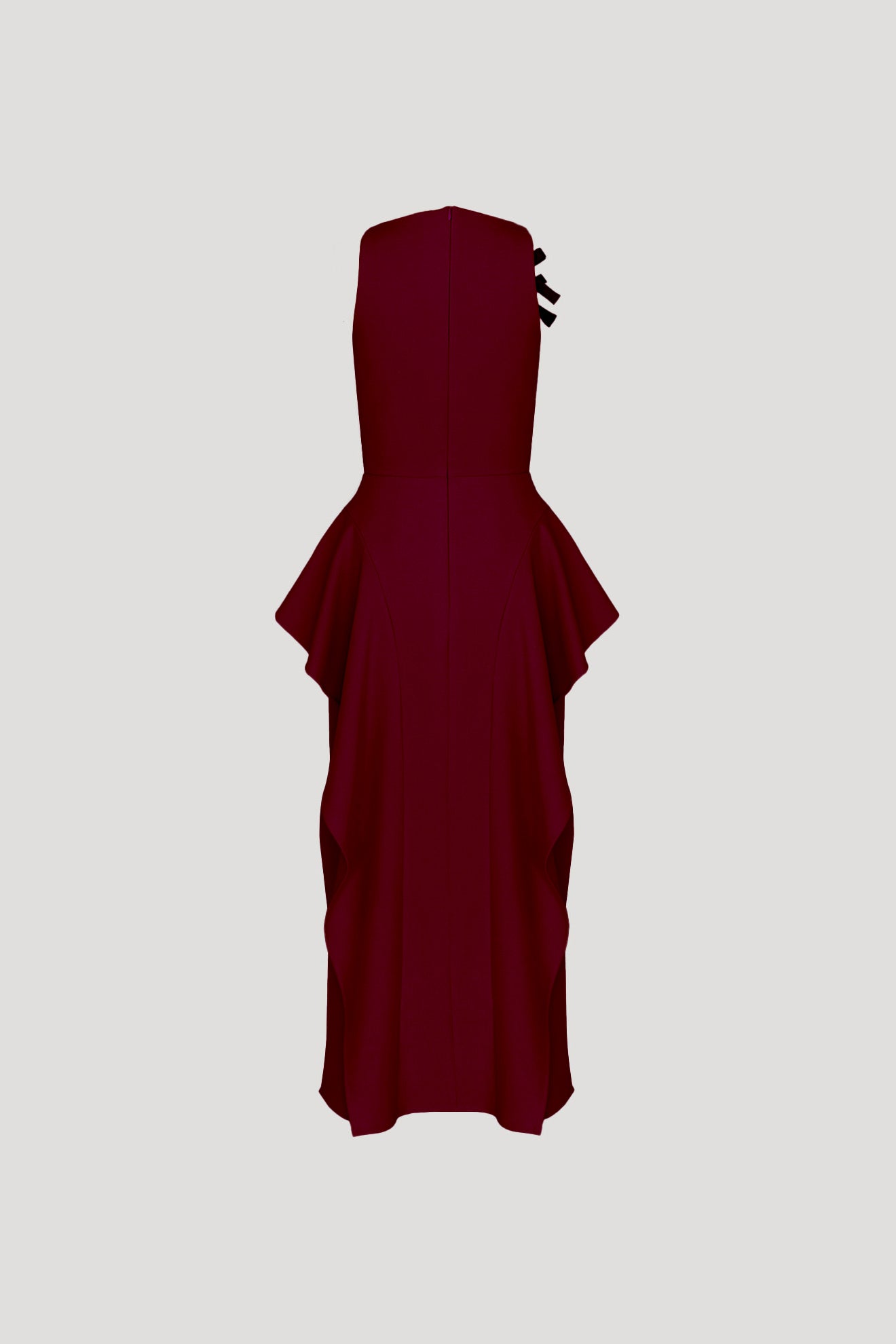SAKURA Dress in Burgundy