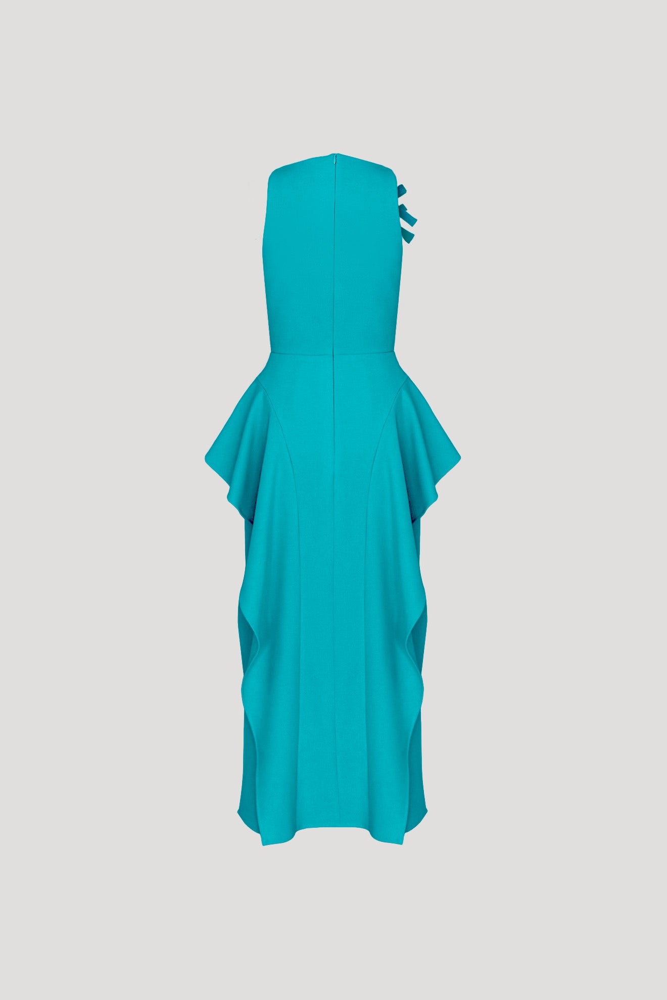 SAKURA Dress in Turquoise Blue