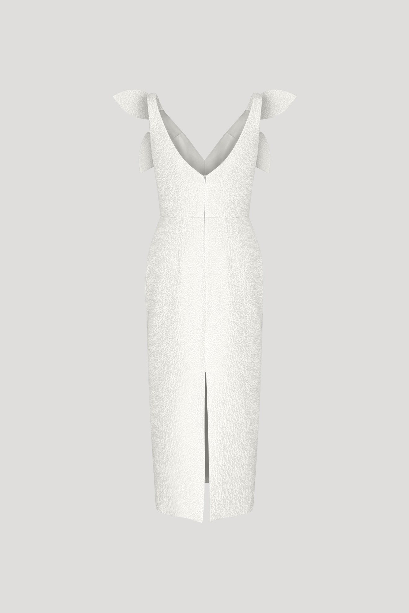 SALCHOW Dress in Powder White