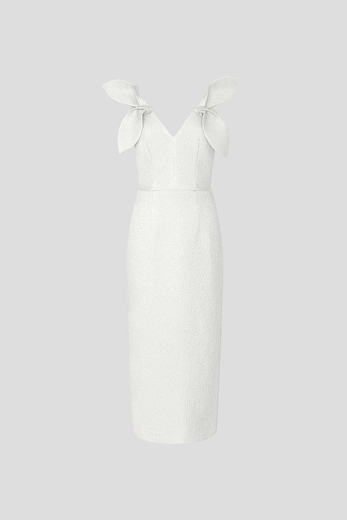 SALCHOW Dress in Powder White