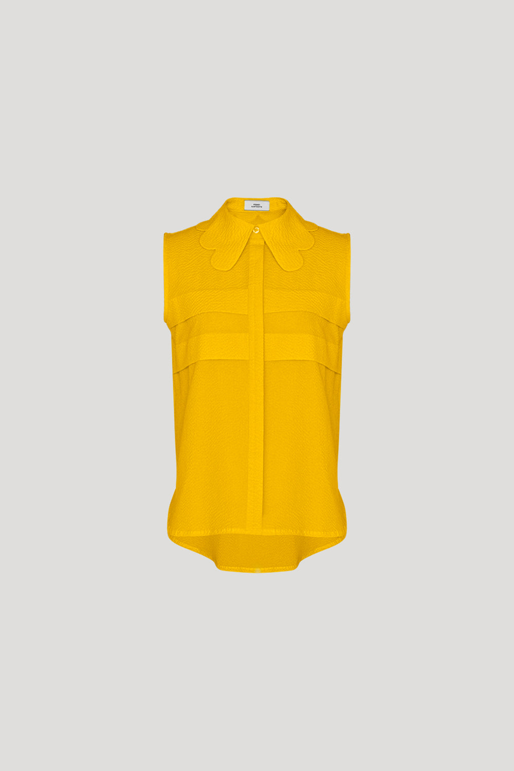 SAUT Top in Tumeric Yellow