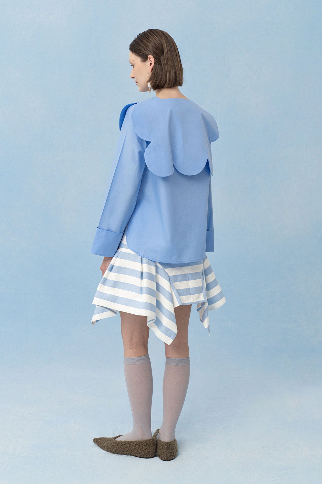 SCALES Top in Sky Blue