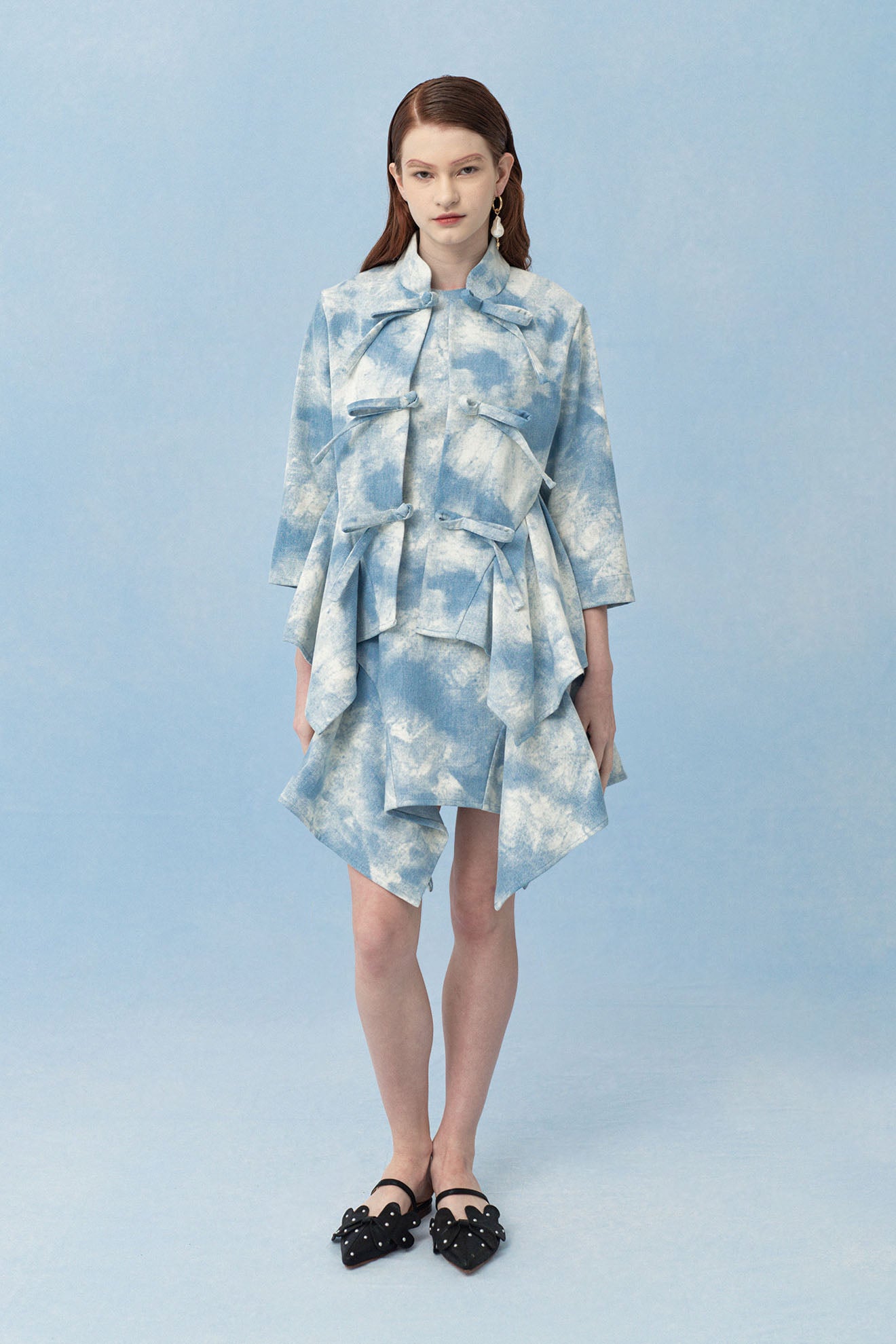 SCUTELLUM Jacket in Dusty Blue