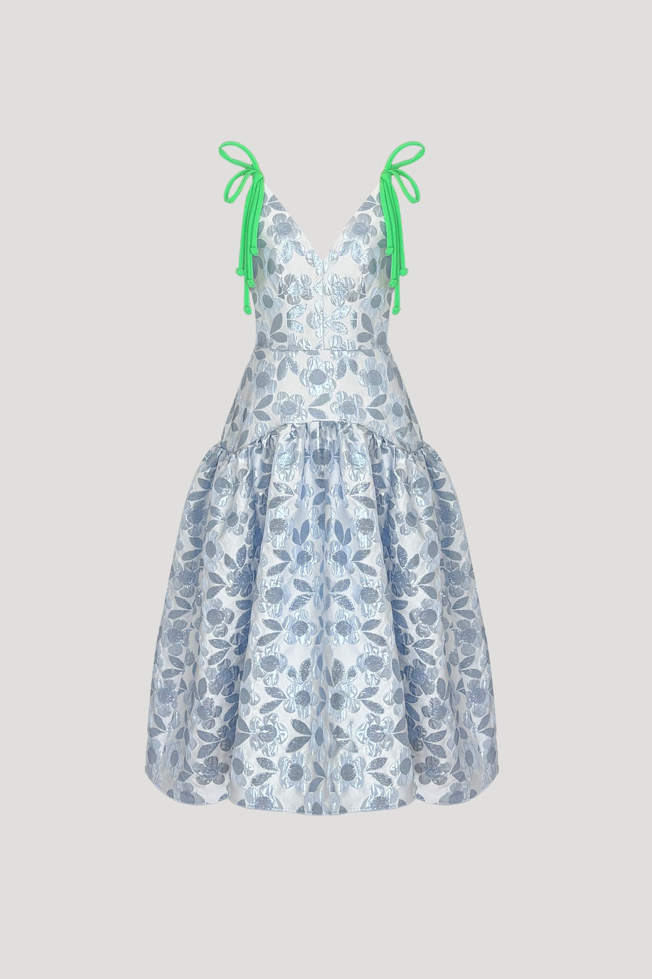 SHIMAENAGA Dress in Ash Blue