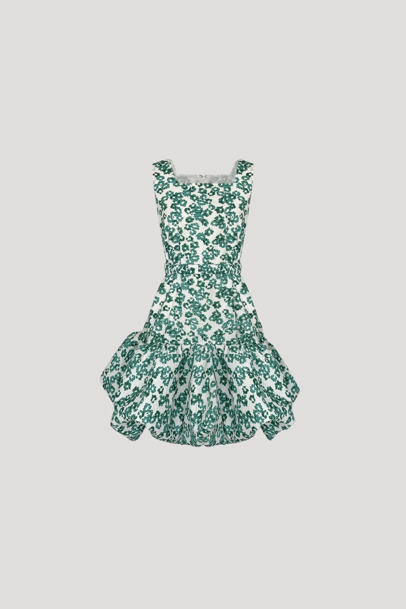 SISSONE Dress in Forest Green