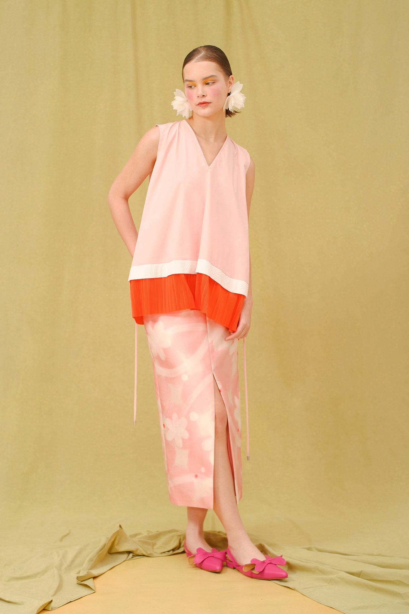 SOMEN Skirt in Celestial Blush