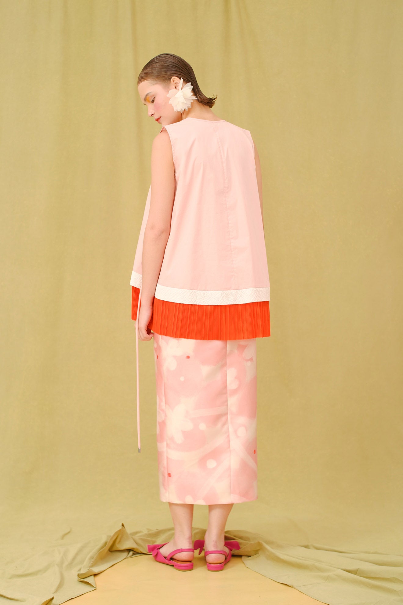 SOMEN Skirt in Celestial Blush