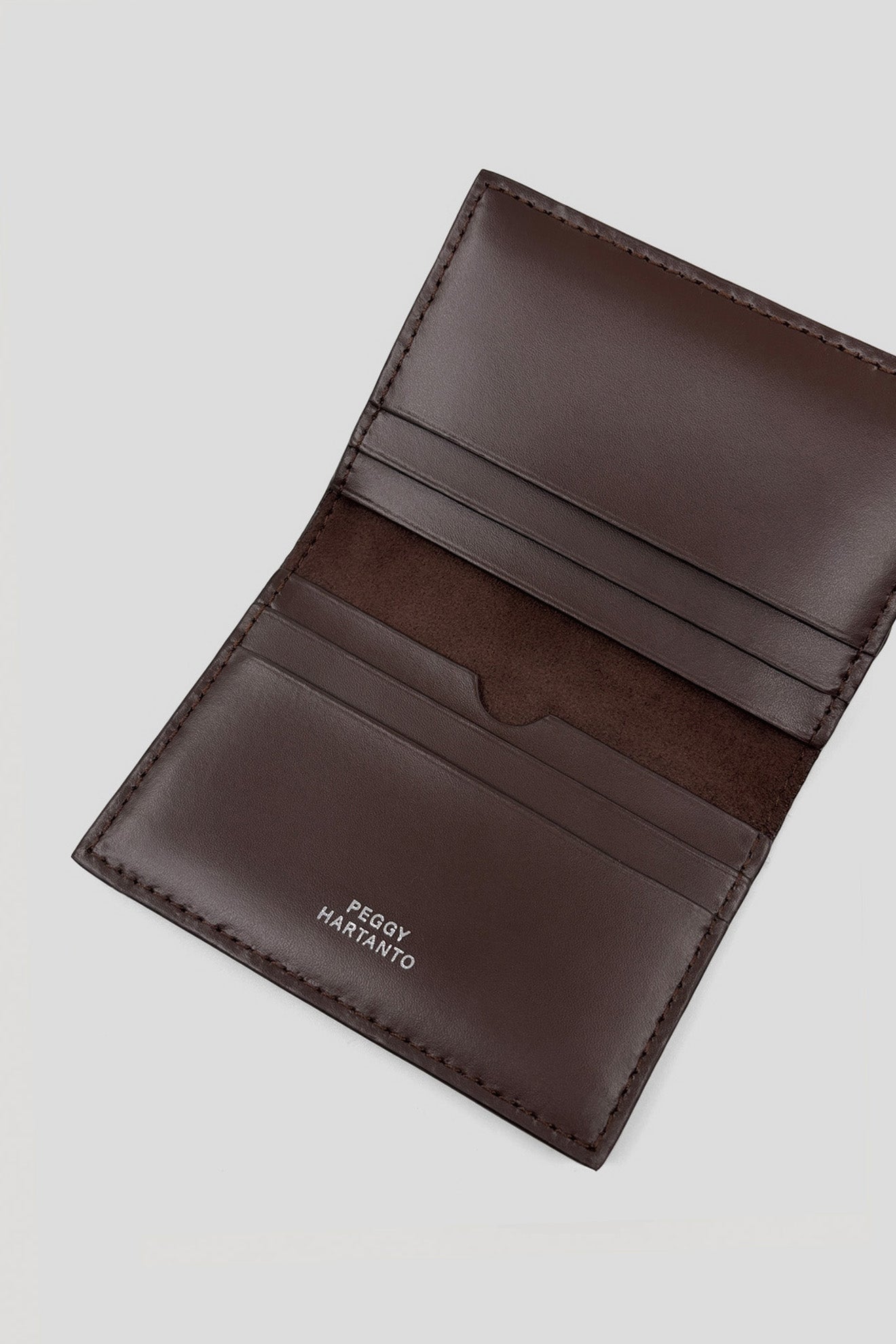 STOMA Card Holder in Espresso